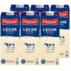 Caja Leche Pascual Entera 1L