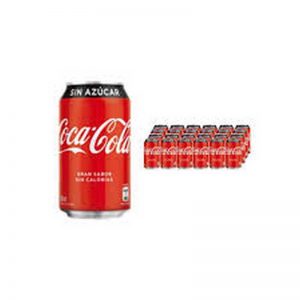 Coca Cola Zero Lata 33cl Pack 24