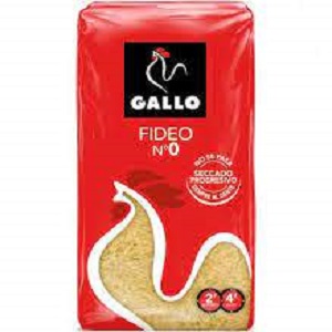Fideo 0 Gallo 400g.