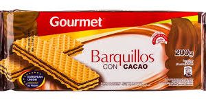 Galleta Gourmet Barquillo Cacao 200g.