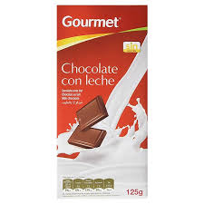 Chocolate c/leche Gourmet 125g.