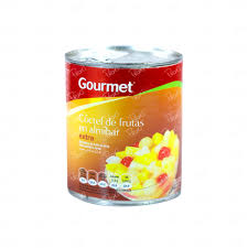 Macedonia Frutas Gourmet Almibar 490g.
