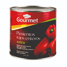 Pimientos Rojos Ent.Gourmet Extra 2,5 Kg.