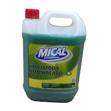 Limpiatodo Amoniacado Mical 5L.