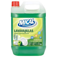 Lavavajilla Concentrado Manzana Mical 5L.