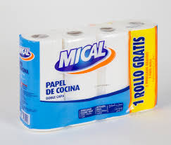 Papel de Cocina Mical 2c 4u