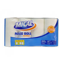 Papel de Cocina Mical Maxiroll 2c 4u