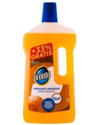 Limpiador Pronto Jabonoso Madera 1000ml.