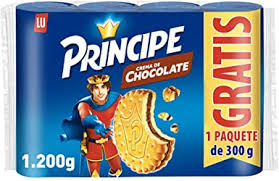 Galleta Principe Rellena Chocolate 300gx3+1 gratis