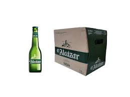 Cerveza El Alcázar 12ud 33cl.