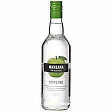 Licor Bowling Manzana s/alcohol 70cl.